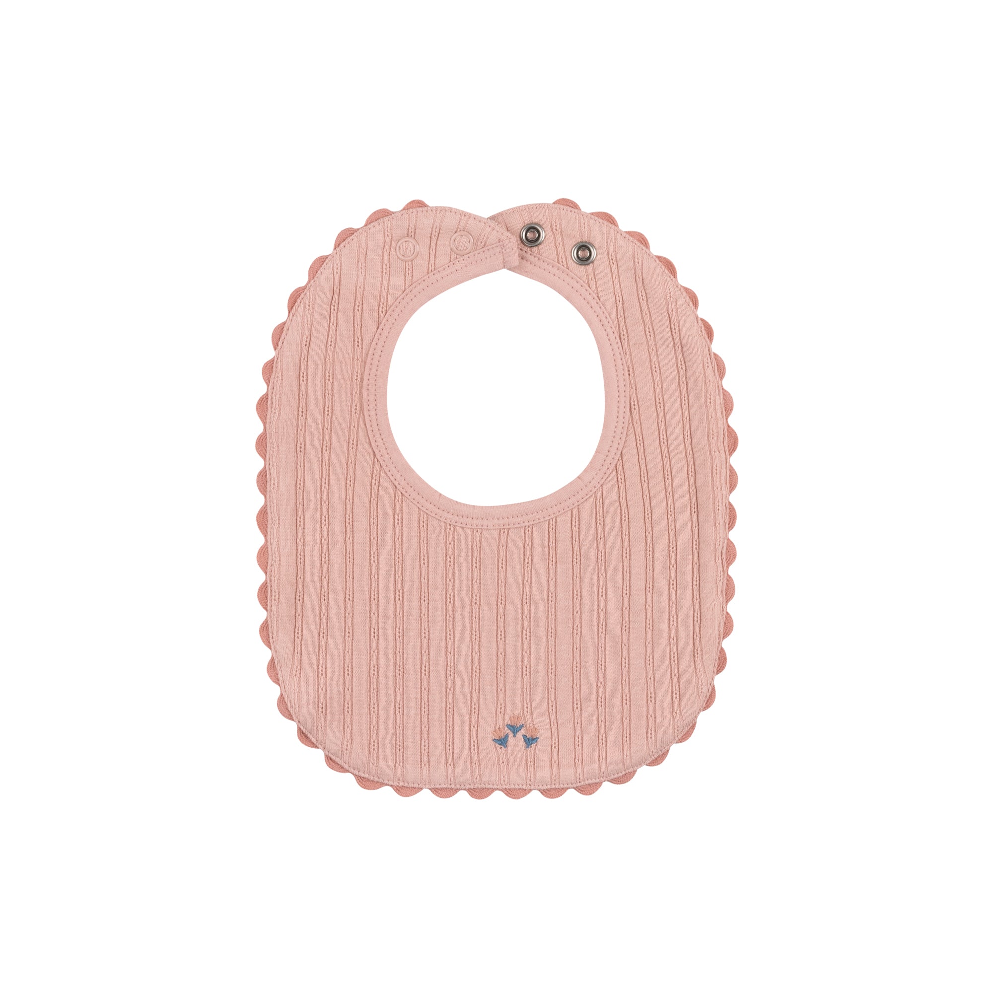 Ely's & Co Wave Collection Rose Tulip Bib