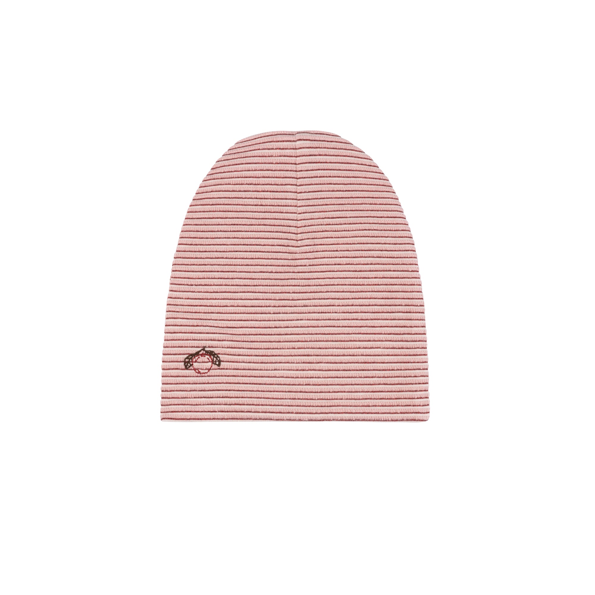 Ely's & Co Pink Metallic Stripe Footie & Beanie