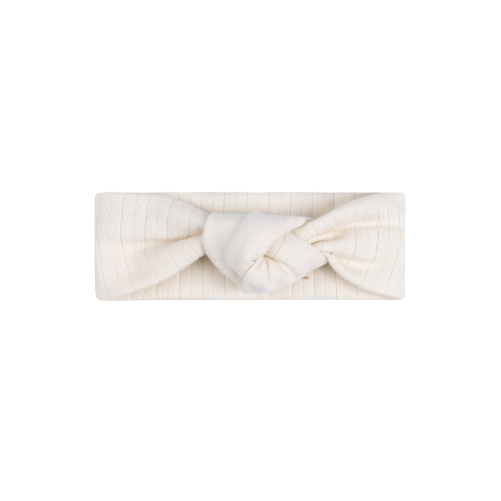 Ely's & Co Ivory Organic Little One Headband