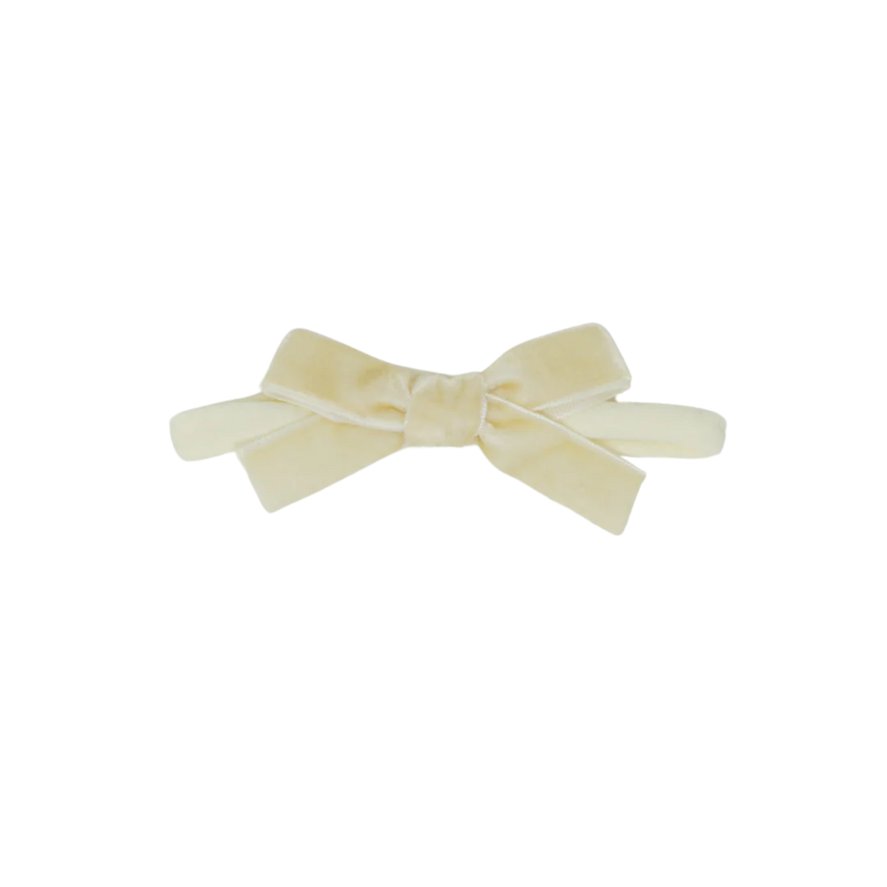 Bandeau Classic Thin Velvet Classic Nylon Bow Band