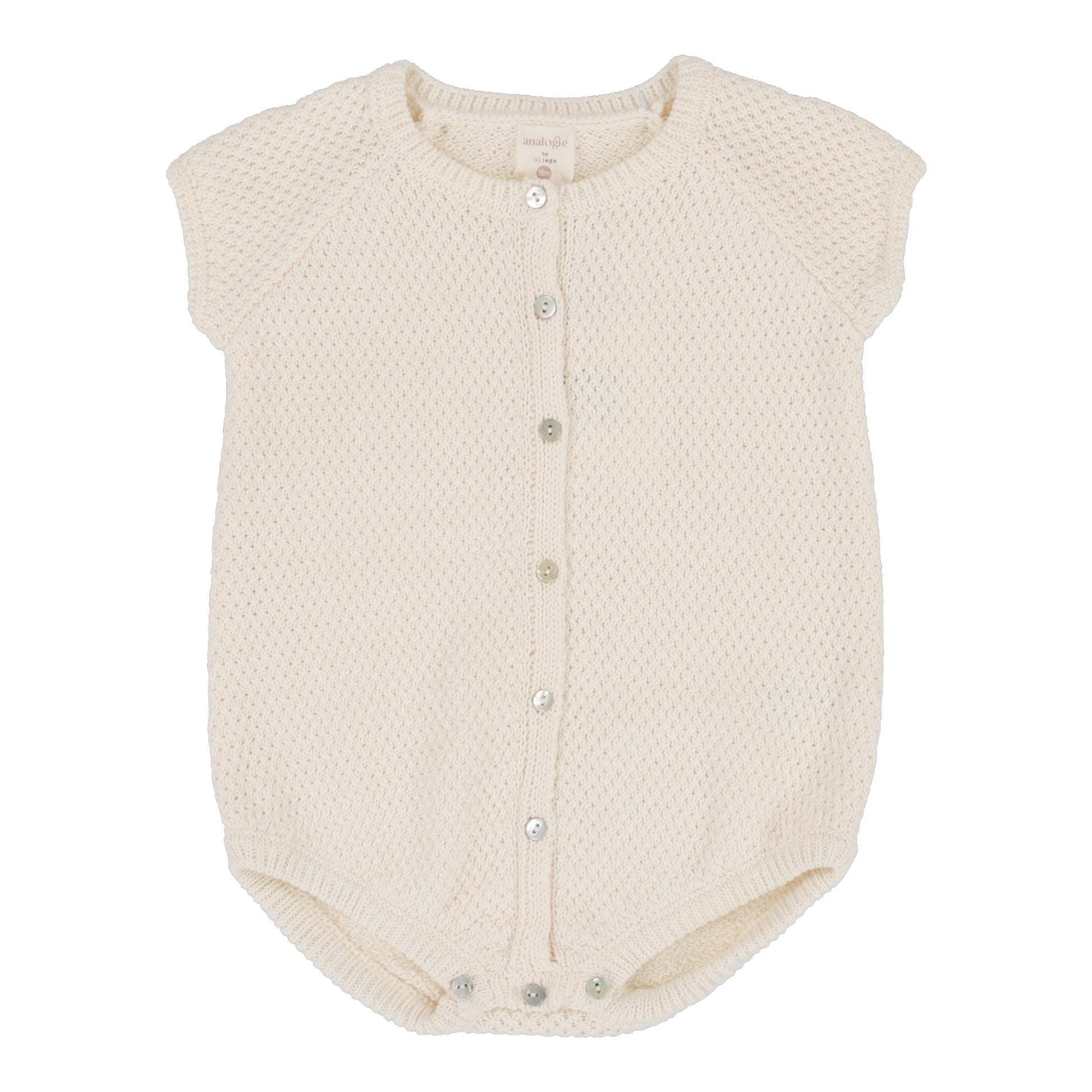 Analogie Boys Natural Ivory Romper