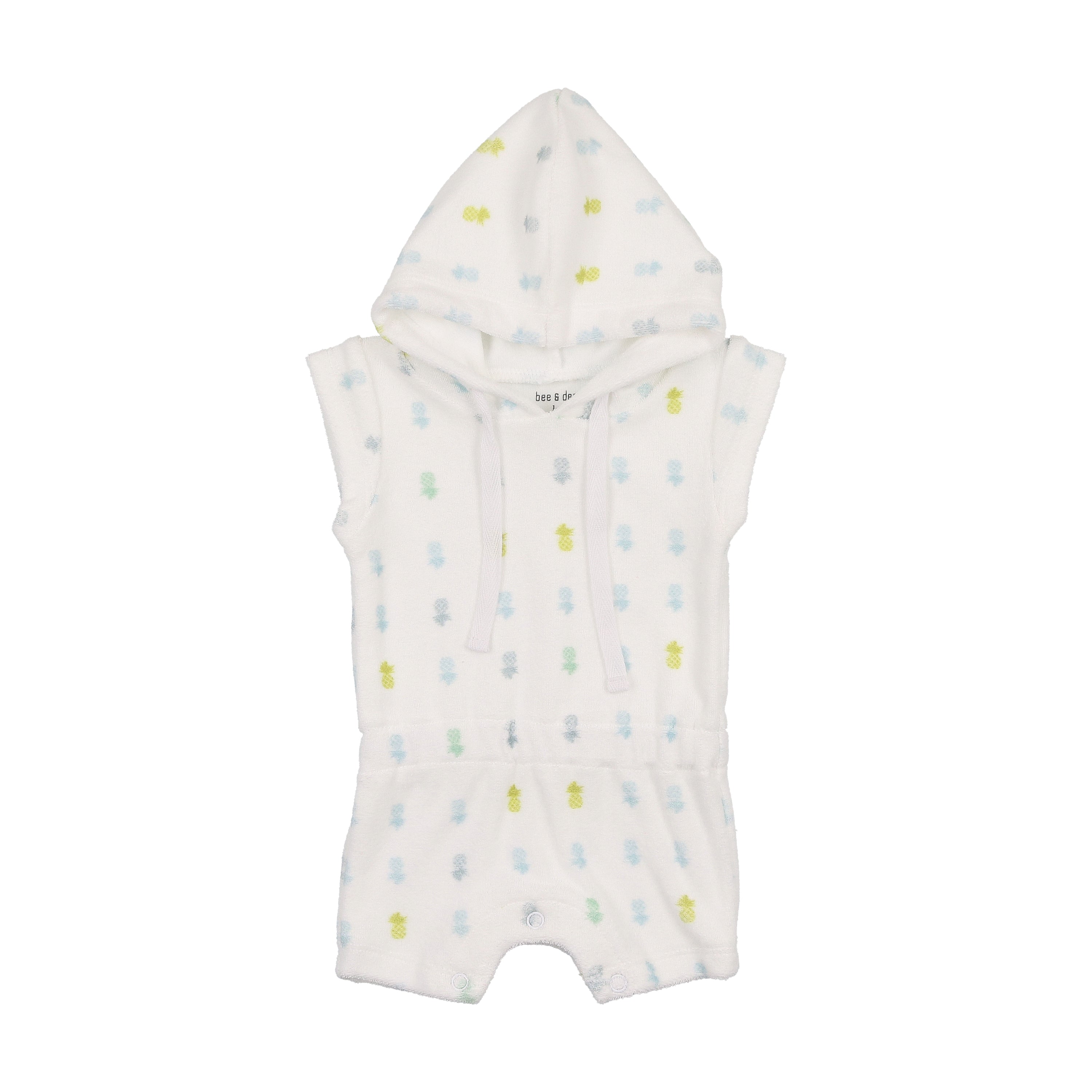 Pre-Order Bee & Dee Boys Terry Pineapple Romper