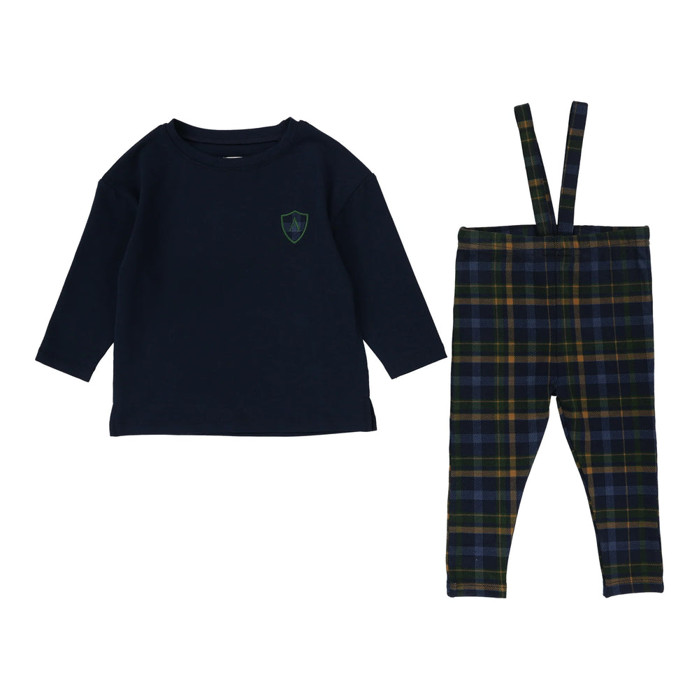 Analogie Boys Plaid Set