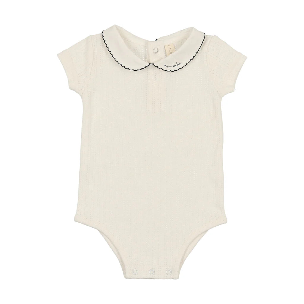 Lilette Edged Collar Onesie