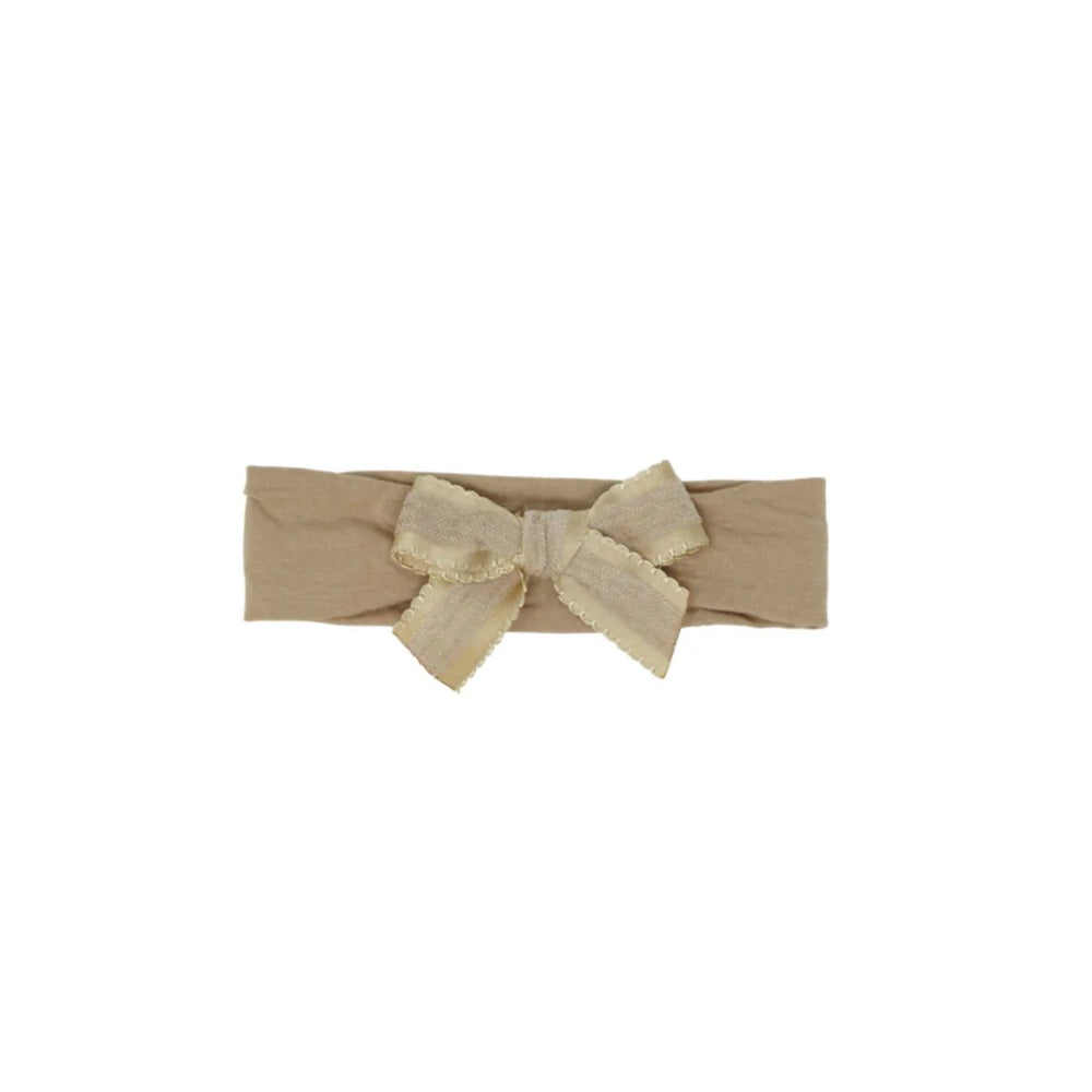 Bandeau Scallop Grosgrain Baby Modal Band