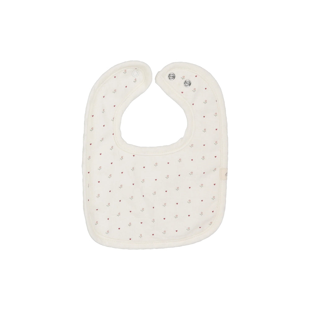 Lilette Linear Printed Terry Bib