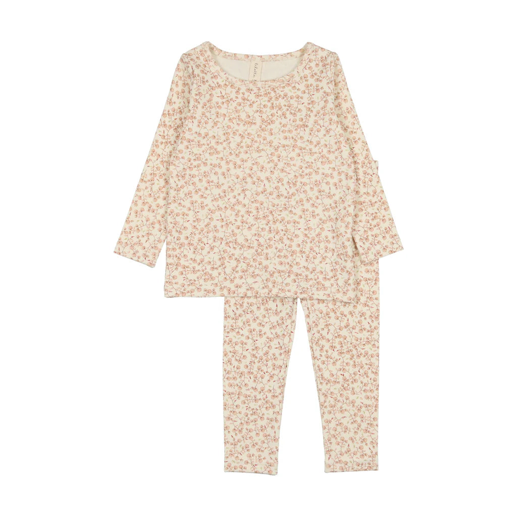 Lilette Girl All Over Floral Long Sleeve Set