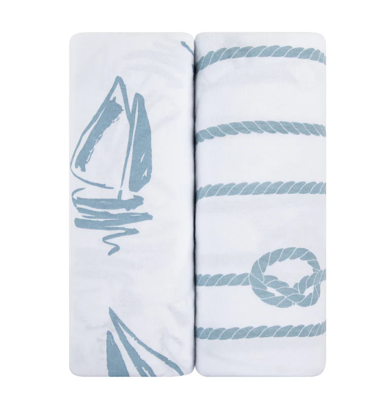 Ely's & Co 2 Pack Bassinet Sheets