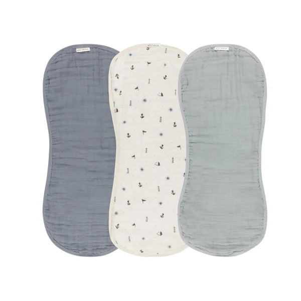 Elys & Co Muslin Burp Cloth- 3pk