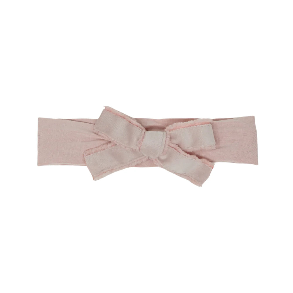 Bandeau Velvet Frayed Edge Baby Modal Band