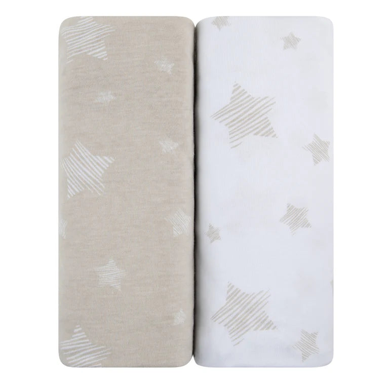 Ely's & Co 2 Pack Crib/Toddler Sheets