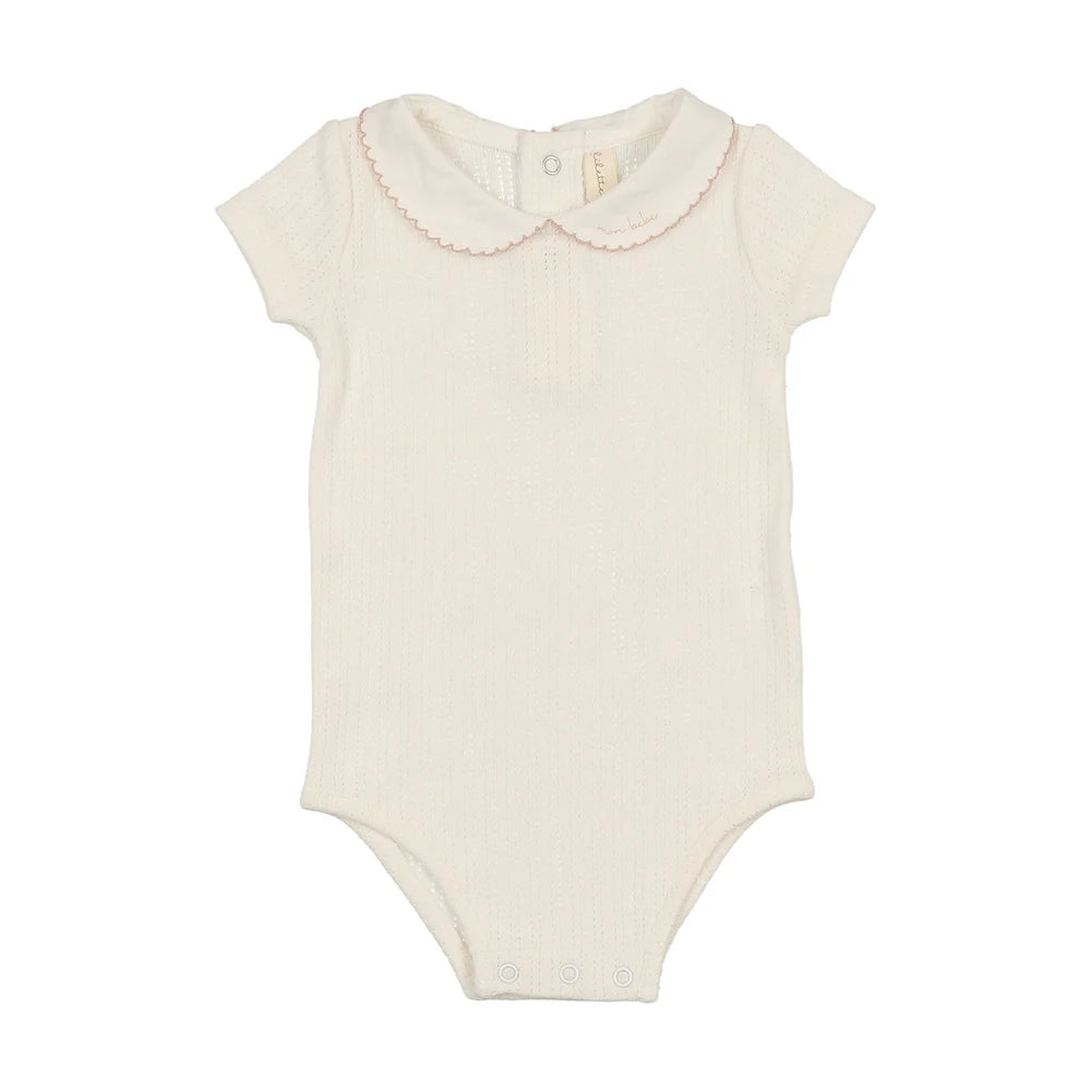 Lilette Edged Collar Onesie