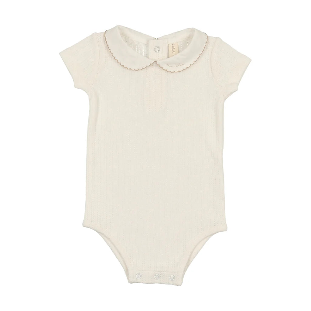 Lilette Edged Collar Onesie