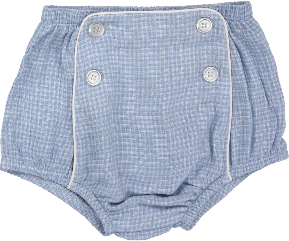 Analogie Windowpane Button Bloomer