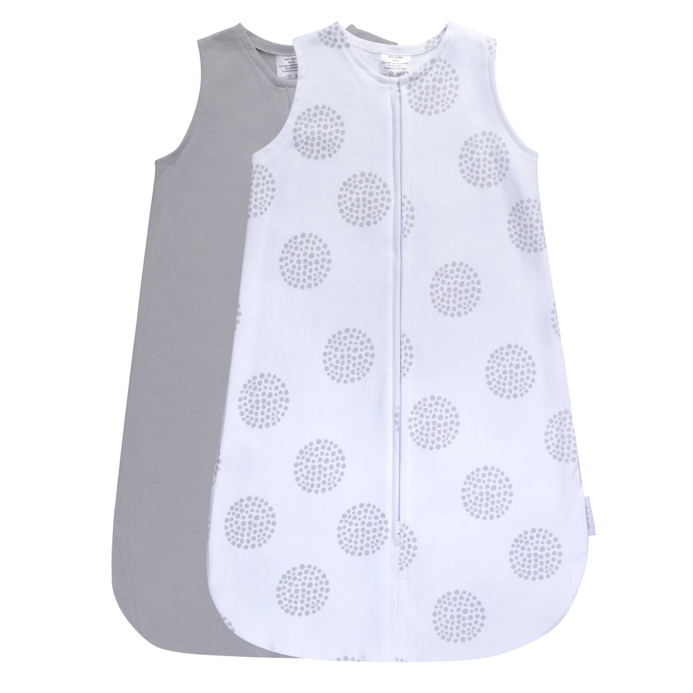 Elys and Co Baby Sleep Bag Grey Dottie